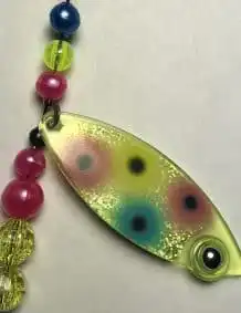 Wonder Bread Single Blade Wire Harness with Shattered Glass backing