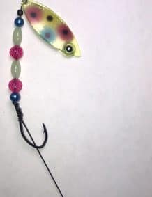 Wonder Bread Glow Single Blade Wire Harness with Gold backing