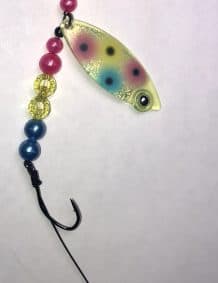 Wonder Bread Single Blade Wire Harness with Shattered Glass backing