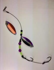 Iris Glow Single Blade Wire Harness with Copper backing