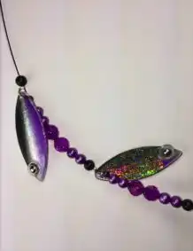 Iris Double Blade Wire Harness with Gold backing