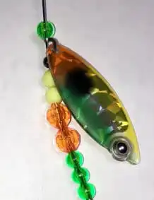 Mixed Veggie Double Blade Wire Harness with Gold backing