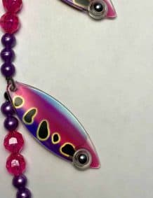 Pink Frog Double Blade Wire Harness with Copper backing