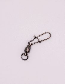 Fishing swivel connector for tackle and lures.