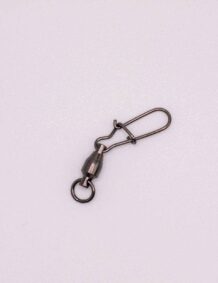 Fishing swivel connector for tackle and lures.