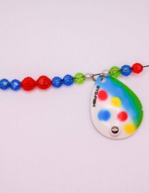 Wonderbread Single Blade Wire Harness with Shattered Glass Backing